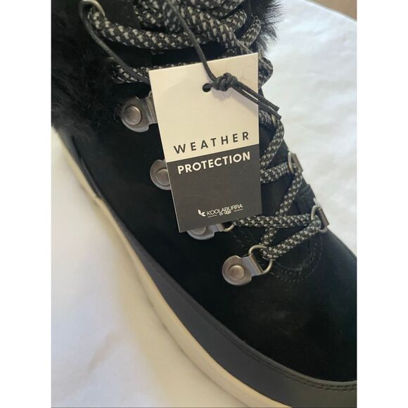 Koolaburra by UGG Tynlee Lace-Up Black 8 - Picture 2 of 11